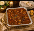 Pan of Nigerian Ogbono soup