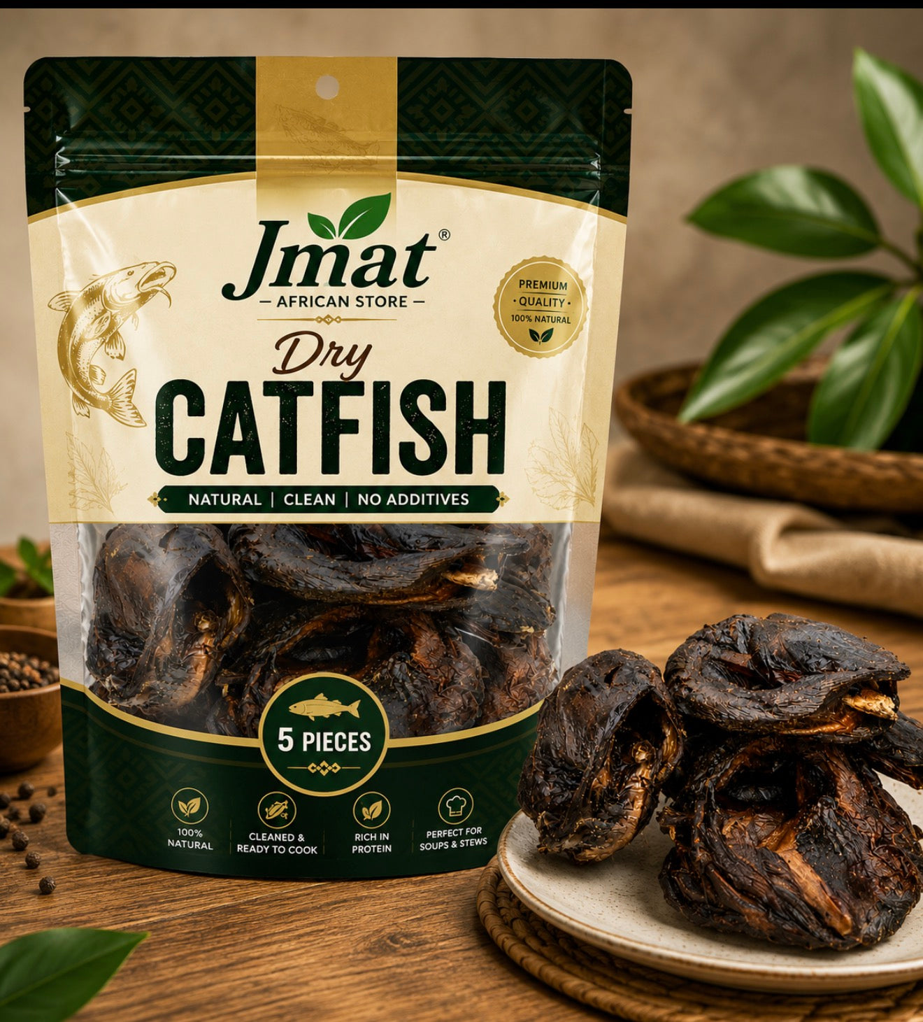 Smoked catfish